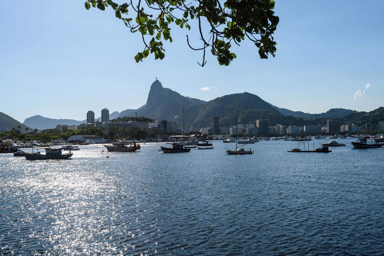 2 Quartos Na Urca Com Vista Para Baia De Guanabara A 700M Pao De Acucar Com Cozinha Completa E Wi-Fi - Bares, Restaurantes E Comercio Local A Poucos Metros Rio de Janeiro Exteriör bild