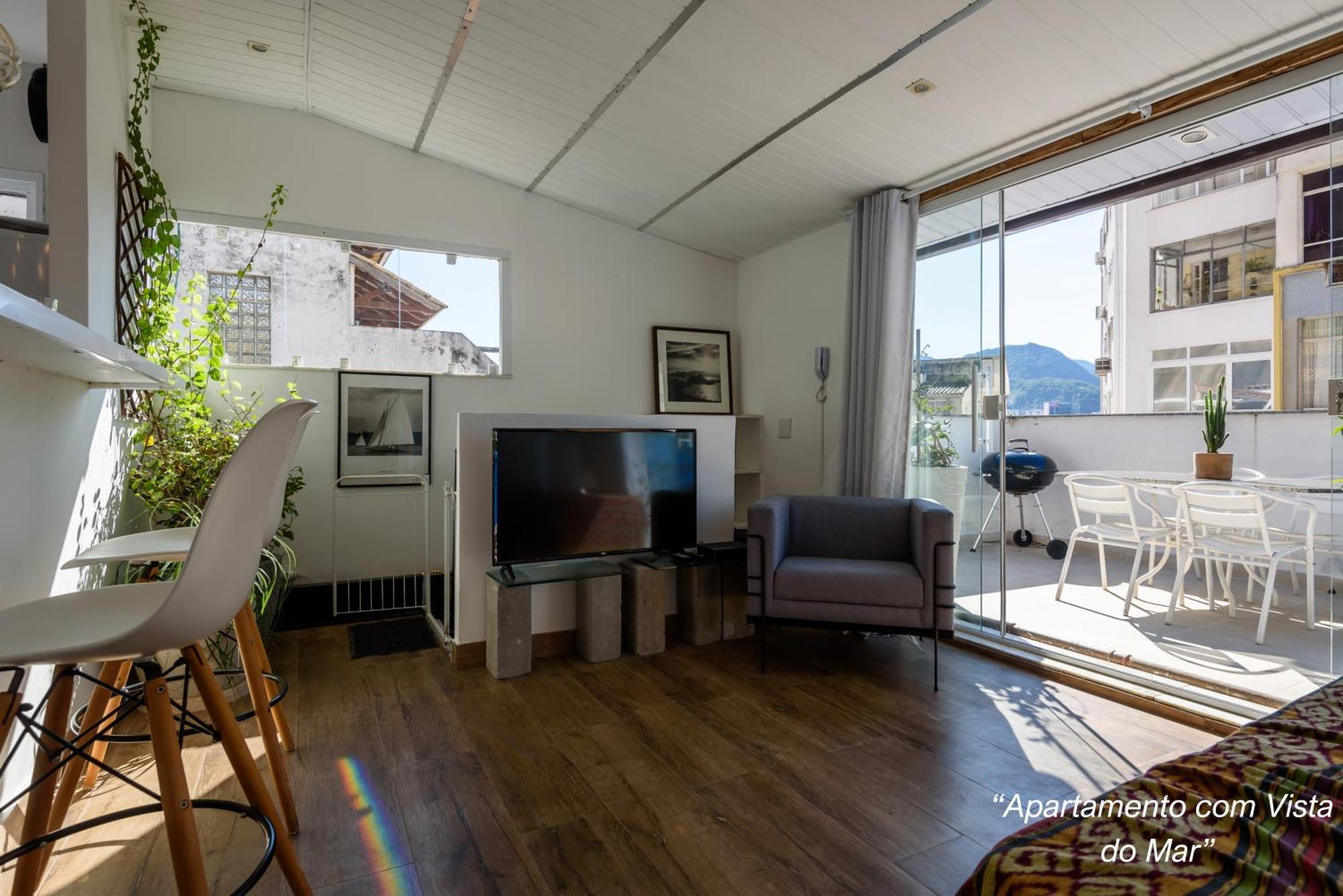 2 Quartos Na Urca Com Vista Para Baia De Guanabara A 700M Pao De Acucar Com Cozinha Completa E Wi-Fi - Bares, Restaurantes E Comercio Local A Poucos Metros Rio de Janeiro Exteriör bild