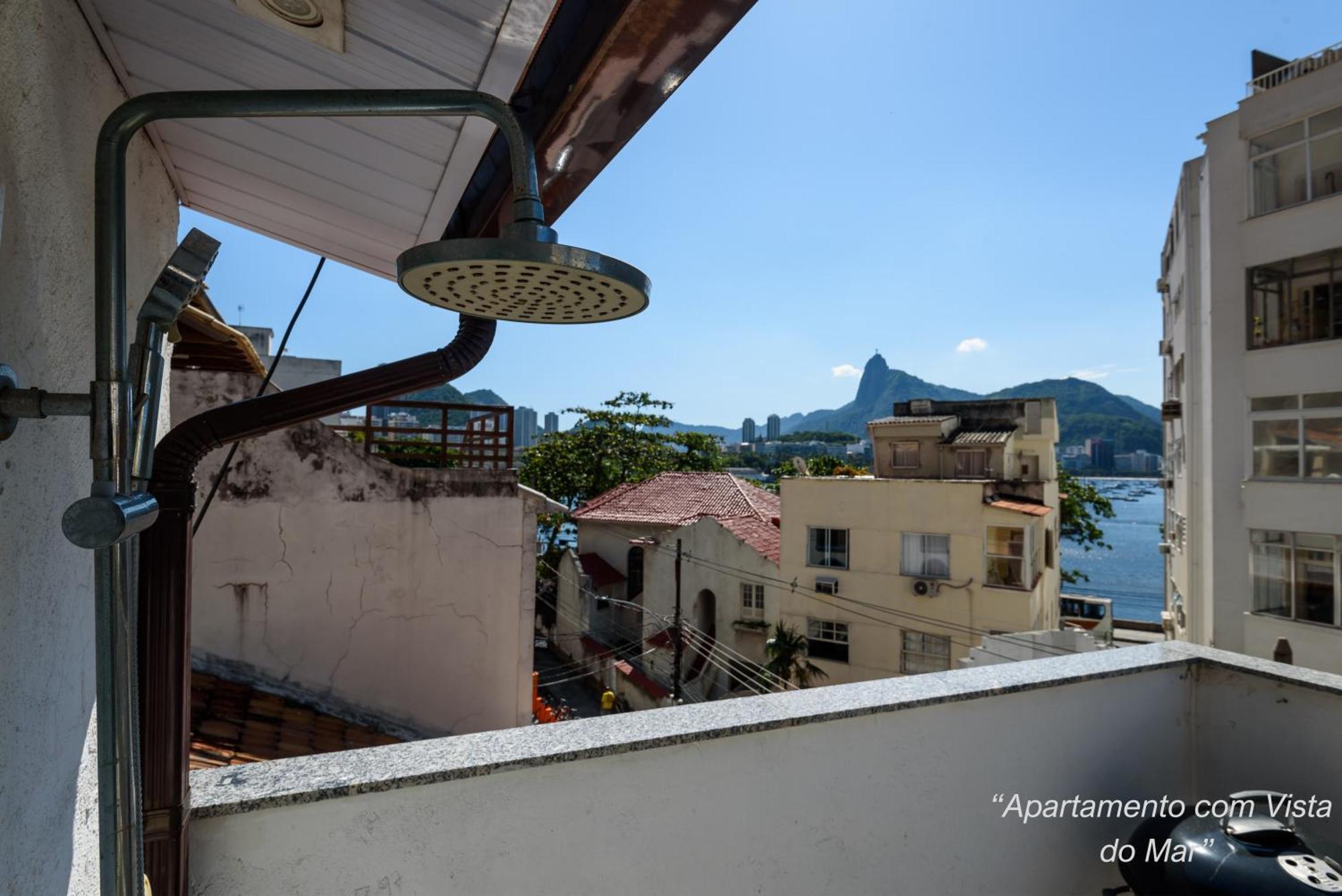 2 Quartos Na Urca Com Vista Para Baia De Guanabara A 700M Pao De Acucar Com Cozinha Completa E Wi-Fi - Bares, Restaurantes E Comercio Local A Poucos Metros Rio de Janeiro Exteriör bild