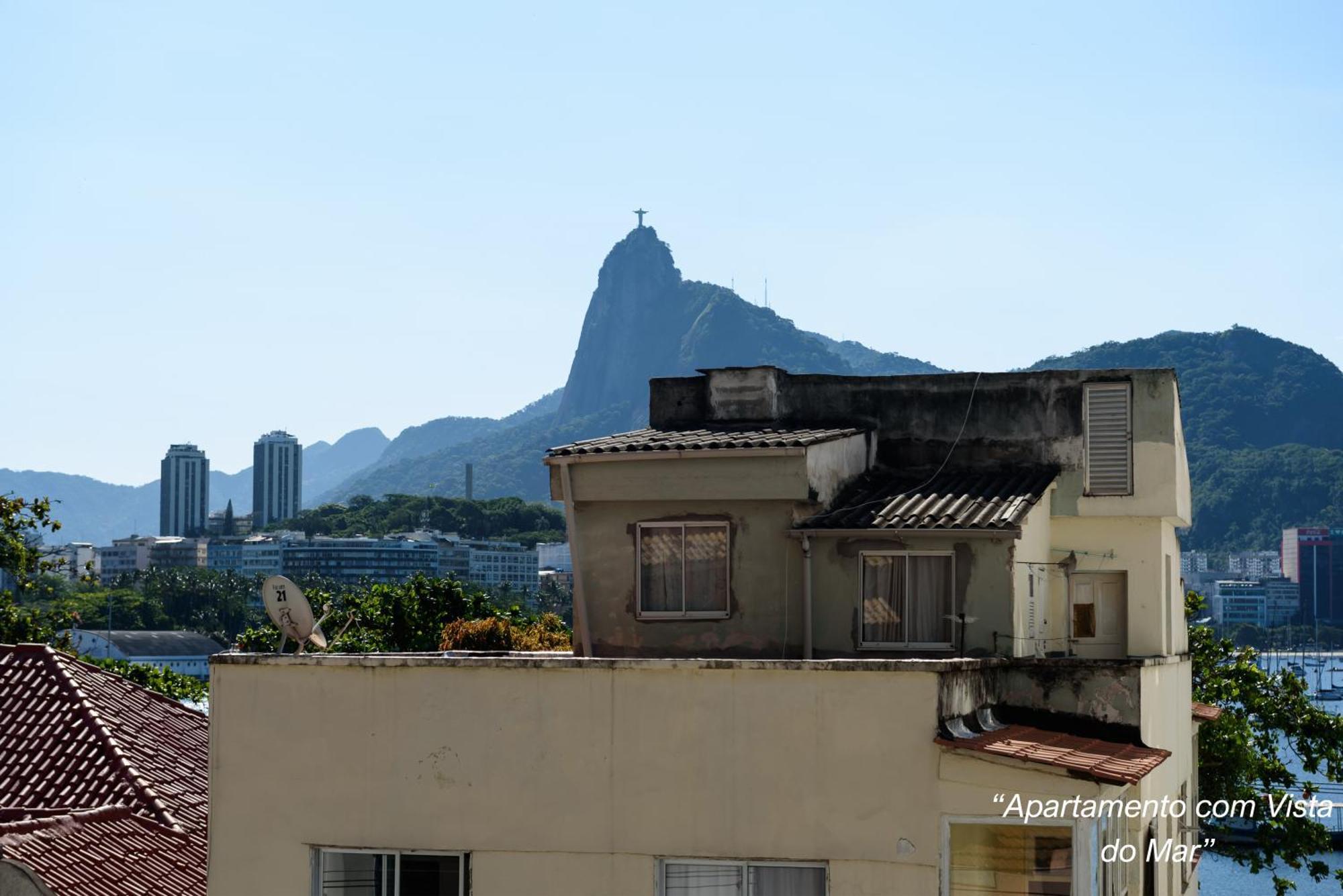 2 Quartos Na Urca Com Vista Para Baia De Guanabara A 700M Pao De Acucar Com Cozinha Completa E Wi-Fi - Bares, Restaurantes E Comercio Local A Poucos Metros Rio de Janeiro Exteriör bild