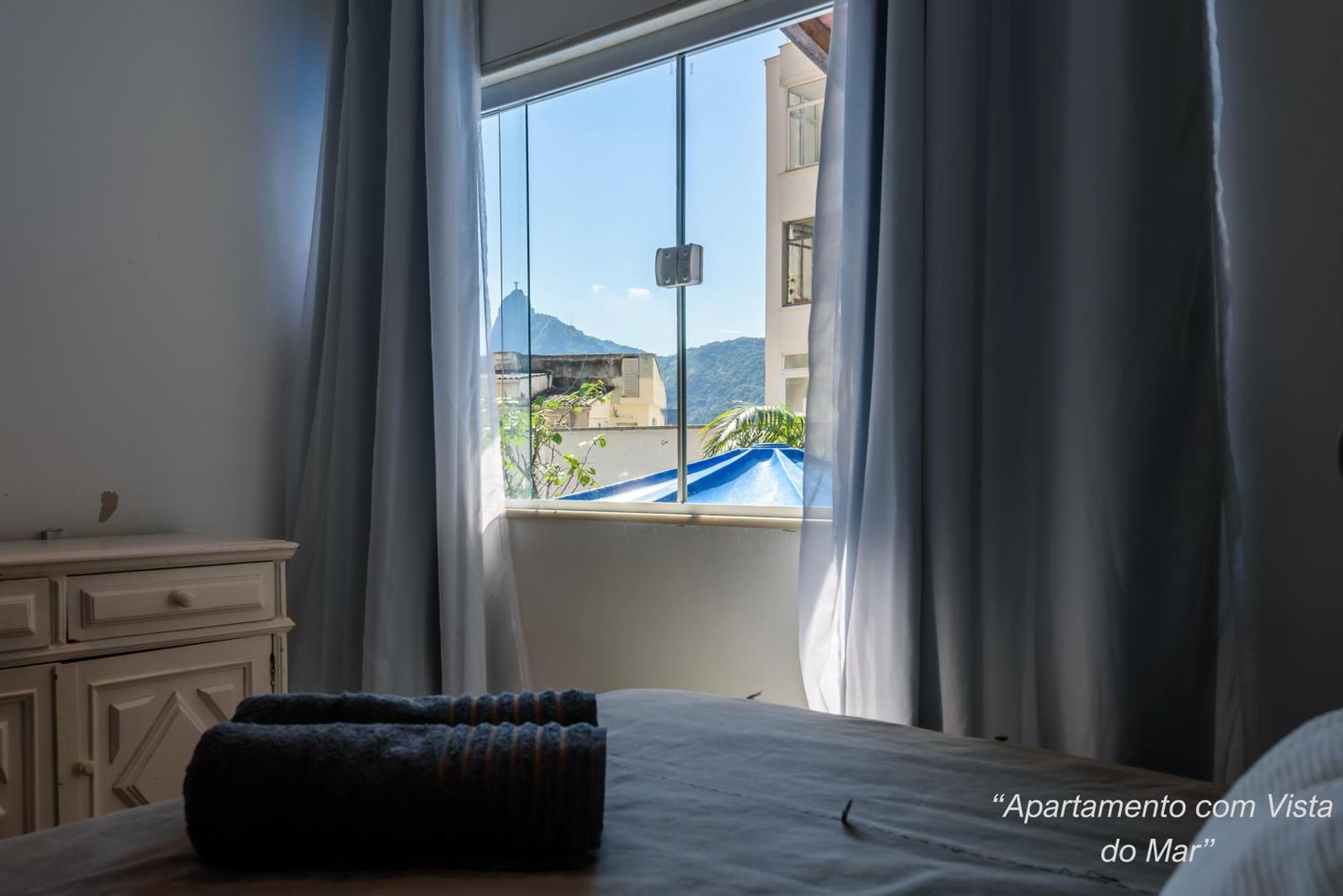 2 Quartos Na Urca Com Vista Para Baia De Guanabara A 700M Pao De Acucar Com Cozinha Completa E Wi-Fi - Bares, Restaurantes E Comercio Local A Poucos Metros Rio de Janeiro Exteriör bild